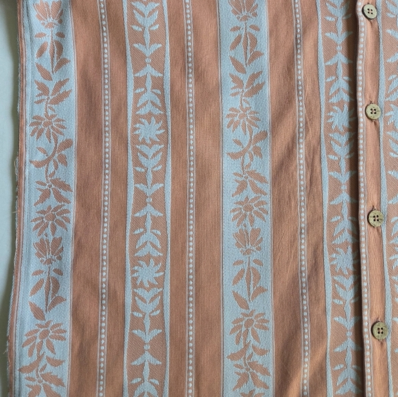 Dusty Rose RIP CURL TOPANGA VERT STRIPE SHIRT - Picture 8 of 10